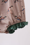 Green Mallard Embroidered Bubble