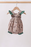 Green Mallard Embroidered Bubble