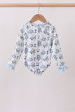 Blue Beach UPF Rashguard