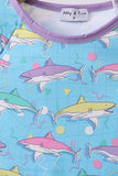 Blue Shark UPF Rashguard Set