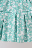Sage Floral Skirt Set