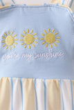 You're my sunshine embroidery Bubble