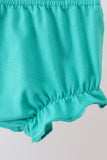 Green Mallard Embroidered Bloomer Set