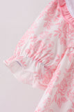 Rose Apple Embroidered Dress