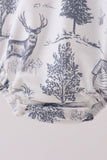 Khaki Deer Forest Bubble