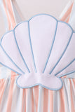Seashell Stripe Appliqué Set