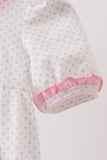 Pink Bow Ruffle Bubble