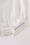 Pink Bow Ruffle Bubble