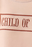 Child of God Embroidered Shorts Set