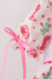 Pink Boots Smocked Dress
