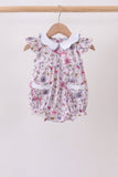 Purple Garden Ruffle Bubble