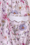 Purple Garden Ruffle Bubble