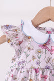 Purple Garden Ruffle Bubble