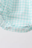 Green Gingham Bubble