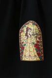 Black princess bamboo dress