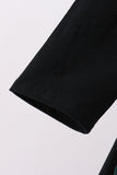 Black princess bamboo dress