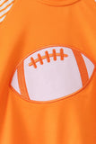Orange Football One-piece Swimsuit