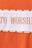 Made to Worship Embroidery Grid Pants Set