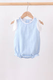 Blue Jacquard Lace Bubble