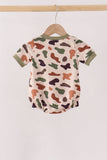 Camouflage Pumpkin Embroidery Bubble