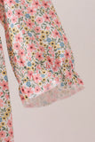 Floral Smocked Lace Bubble
