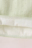 Green Pumpkin Smocked Skorts Set