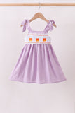 Purple Candy Smocked Dress