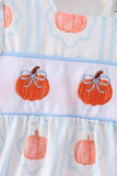 Blue Pumpkin Embroidery Bubble