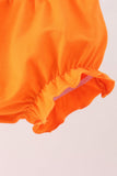 Pink Gingham Candy Corn Bloomer Set