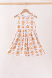 Pumpkin Bow Bamboo Dress