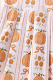 Pumpkin Bow Bamboo Dress