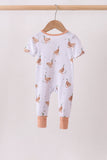 Duck Bamboo Zipper Romper