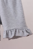 Maroon Alabama Roll Tide Smocked Ruffle Shorts Set