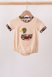 Camouflage duck applique bubble