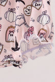 Pink Spooky embroidery bubble