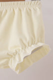 Vintage Floral Ruffle Bloomer Set