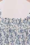 Vintage Floral Smocked Mom Dress