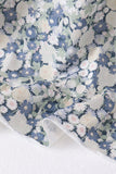 Vintage Floral Smocked Mom Dress