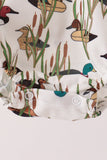 Duck embroidery bubble