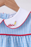 Blue Pencil Collar Set