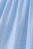Blue Apple Smocked Dress