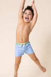 Blue euro boys swimming trunks